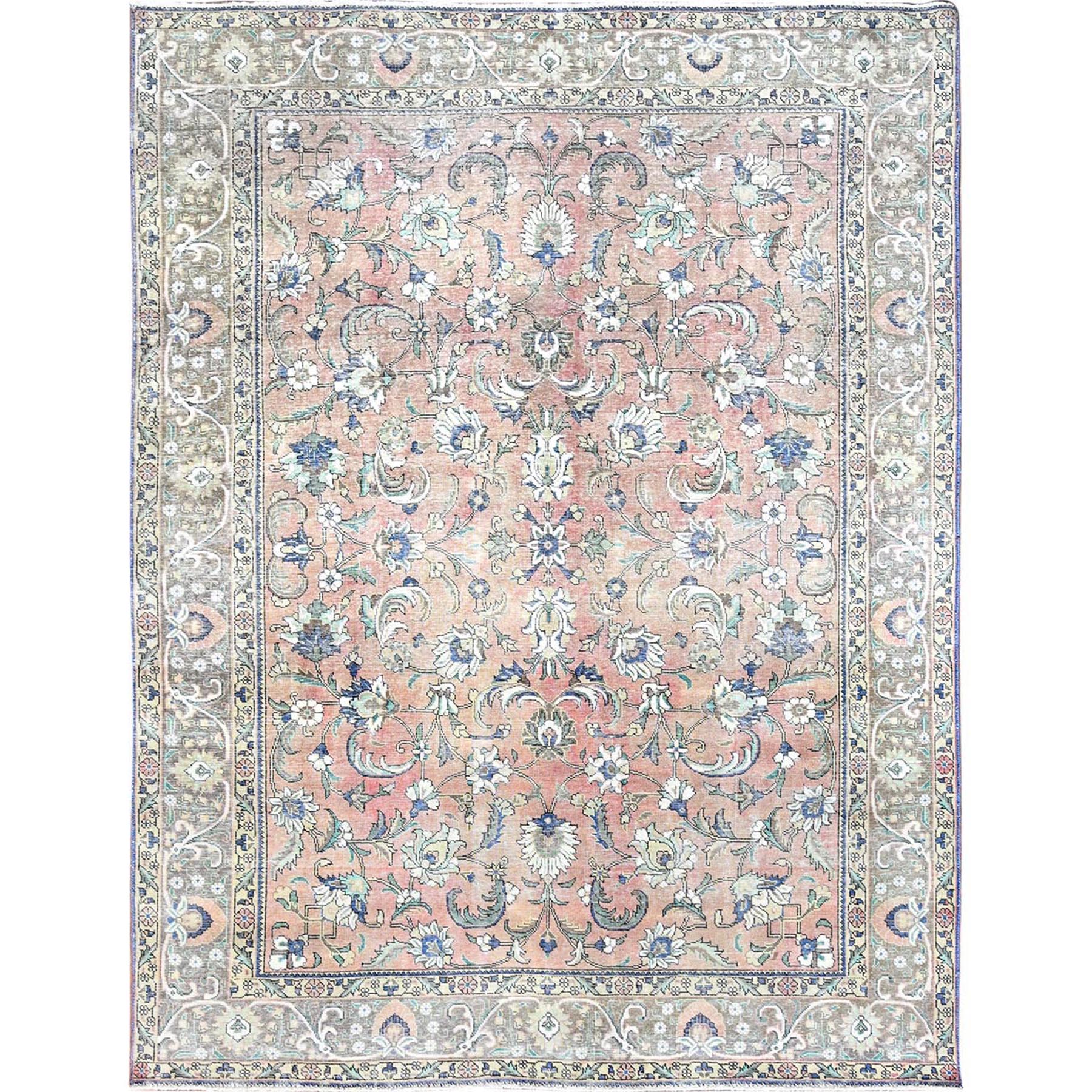 Overdyed & Vintage Rugs LUV774819